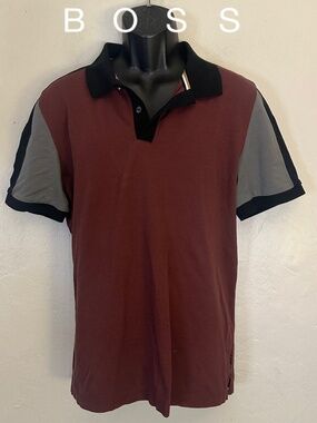 Boss by Hugo Boss Polo XL Gently worn 22.5" armpit to armpit 100% cotton